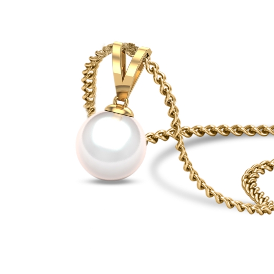 Remi Pearl Gold Pendant